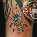 Tattoos - bee wrist filler - 122866